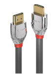 Lindy Cromo Line Standard - Cavo HDMI con Ethernet - HDMI maschio a HDMI maschio - 7.5 m - tripla schermatura - grigio boots - supporto 4K